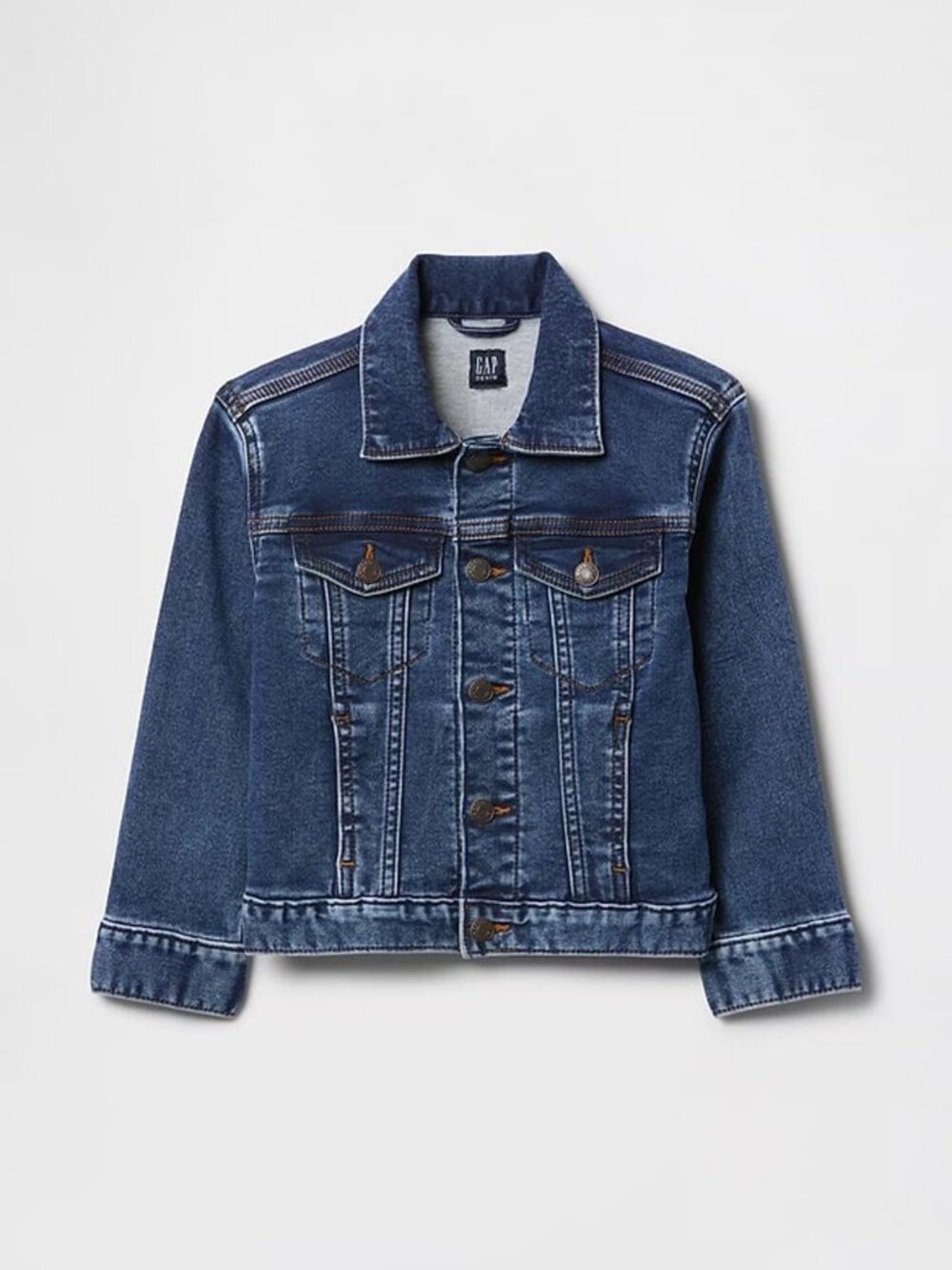 NWOT Baby Gap Sweatshirt Icon Denim Jacket 6-12 Months